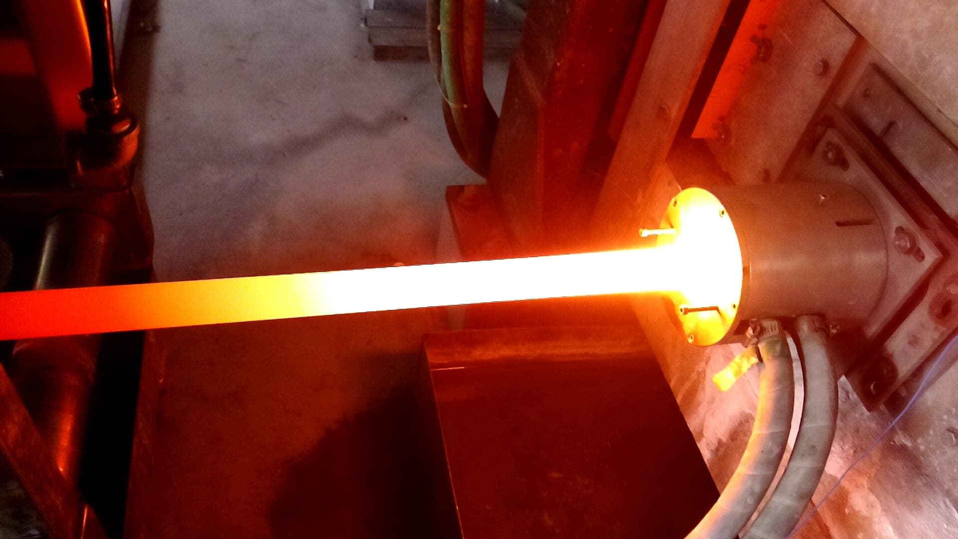 超合金高溫製程畫面